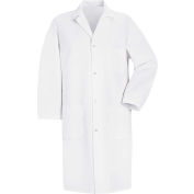 Pince-Front blouse Kap® rouge masculin, White, Poly/coton, L