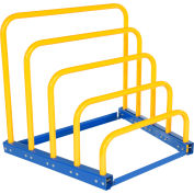 Vestil Steel Variable Height Sheet Rack Knock Down, 1,500 Lb. Capacity, Blue