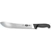 12", bord Granton, lame droite, poignée de Victorinox, couteau de boucher