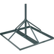 Non-Pentrating Roof Mount - 1.25" OD and 60" Long - Gray