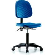 Blue Ridge Ergonomics™ Chaise Industrielle - Polyuréthane - Bleu