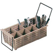Vollrath® Flatware Basket W/ Handles, 1372, 8-Compartment, 5-7/8" High - Pkg Qty 6