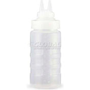 Vollrath® Traex Wide Mouth Squeeze Bottle Kits, 22016-13, 16. Oz., Clair, qté par paquet : 12