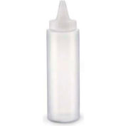 Vollrath® 2908-13, Traex Squeeze Dispenser Bottle, Clear, Twist Close Cap, 8 Oz., qté par paquet : 12