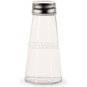 Vollrath® Traex Paneled Jar Salt & Pepper Shakers, 302-0, Stainless Top, 2 Oz, qté par paquet : 72