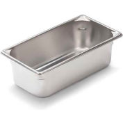 Vollrath® Super Pan V Poêle à vapeur inoxydable, 30342, 4 » Profondeur, 1/3 Taille, qté par paquet : 6