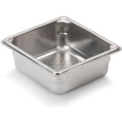 Vollrath® Super Pan V Poêle à vapeur inoxydable, 30622, 2-1/2 » Profondeur, 1/6 Taille, qté par paquet : 6