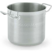 Vollrath® Optio Stock Pot, 3506, 12-1/2" Depth, 21 Gauge, With Cover