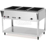 Vollrath® ServeWell Sl Hot Food Table, 38217, 3-Well, 10 Amp