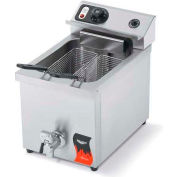 Vollrath® Cayenne Countertop Medium Duty Electric Fryers 40709 Countertop Fryer W/ Drain 15 Lb