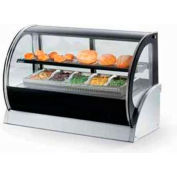 Vollrath® Display Cabinet, verre incurvé de 40857, 60 », chauffé