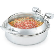 Vollrath® Glass Induction Chafer - Stainless Steel Trim Stainless Steel Food Pan
