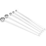 Vollrath® Long/Handle Measuring Spoon 5 Piece Set, qté par paquet : 12