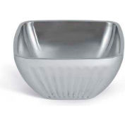 Vollrath® Fluted Double-Wall Insulated Serving Bowls, 47683, 5.2 Quart, Square - Pkg Qty 2