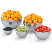 Vollrath® Fluted Double-Wall Insulated Serving Bowls, 47688, 6.9 Quart, Round - Pkg Qty 2