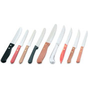 Vollrath® Jumbo Handle Steak Knife - Black Plastic - Pkg Qty 12