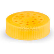 Vollrath® Traex Dripcut Dragues &Caps, 4907-08, Grand couvercle jaune, qté par paquet : 12