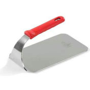 Vollrath® Steak Weight W/ Red Silicone Handle, 50661, 1,6 Lb, 9 X 4-3/4 », qté par paquet : 12