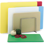 Vollrath® 15x20x1/2" Yellow Cutting Board - Pkg Qty 6