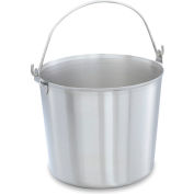 Vollrath® 59150 - Utility Pail, 16 Qt., Stainless Steel, Handle - Pkg Qty 3