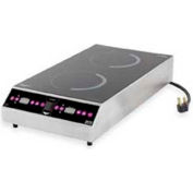 Vollrath® Professional Series Dual Hob Induction Range, 69522, Countertop, Front To Back