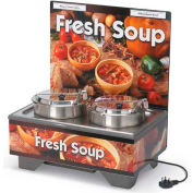 Vollrath® 720202103,  Full-Size Soup Merchandiser Base w/Menu Board, 120 Volt