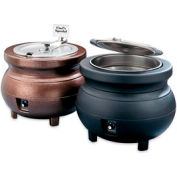 Vollrath® Cayenne® - Colonial Kettles™ 11 Qt. Black Warmer with Package