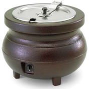 Vollrath® 72166 - Cayenne Colonial Kettle 11 Qt. Copper Warmer with Package