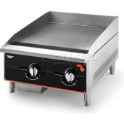 Vollrath® Cayenne 24 » Heavy Duty Gas Griddle, 924GGM, 2 Brûleurs, 60000 BTU