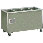 Vollrath® Serveur signature® - Bases d’aliments chauds 6 Puits 88"L x 28"L x 34"H