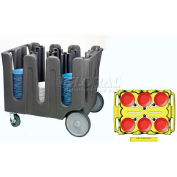 Vollrath® Traex Réglable Caddy Plat, ADC-6, Pour les tailles de plat: 4 " - 8 « , 6 Diviseur