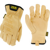 Mechanix Wear Durahide™ Gants de conducteur résistants à l’eau en cuir de vache, petit, 1 paires