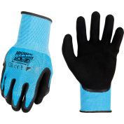 Mechanix Wear SpeedKnit Foam Latex Enduit CoolMax Gants, Bleu, Petit/Moyen, 1 Paires, qté par paquet : 12