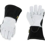 Mechanix Wear Pulse Welding Gloves, White/Black, Large, 1 Pair