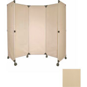 Paravent Mobile portable, 6' Beige