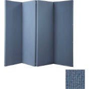 Panneau acoustique VersiPartition, 8' x 6'6 ", bleu