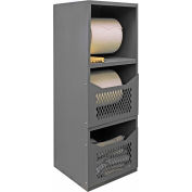 Durham Ventilated Spill Control Cabinet VSCSP-242472-2-95 - 24-1/8"W x 24-3/16"D x 72"H