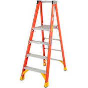 Werner P6204CA - 4' Grade 1A Fiberglass Platform Step Ladder, 300 lb. Capacity