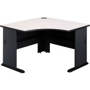 Bush Furniture Corner Desk - 48 » - Ardoise/Blanc - Série A