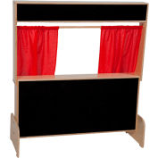 Wood Designs™ Deluxe Puppet Theater with Flannelboard