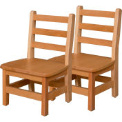 Wood Designs™ 10" Seat Height Hardwood Chair, Carton of Two