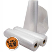 ACC scelleur de sacs, 8 "x 22' Roll 3pcs (total 8" x 66')