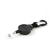 KEY-BAK MID6 #6CID Retractable Key Reel w/36" Polyester Cord Polycarbonate Case Carabiner Clip