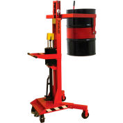 Wesco® Manuel Drum Lift - Tilter 240128 High Reach for 55 Gallon Drums - 800 Lb. Capacité