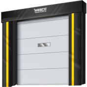 Wesco® Dock Door Seal 276052 Heavy Duty 40 oz 8'W x 9'H 10" Projection - Black