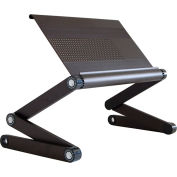 Uncaged ergonomie portable aluminium exécutif Tamara WorkEZ & tablette refroidissement Stand, noir
