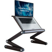 Uncaged ergonomie portable aluminium exécutif Tamara WorkEZ & tablette refroidissement Stand, noir