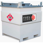 Western Global 250 Gallon FuelCube Gasoline or Diesel Fuel Tank, Vent Kit, 12V Pump Kit & Fuel Gauge