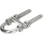 Whitecap 1/2" Bar x 3-7/16" Thread Bow Eye, Stainless Steel - S-5023