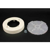 Wiremold 2338a-Wh luminaire Box, Base solide, blanc